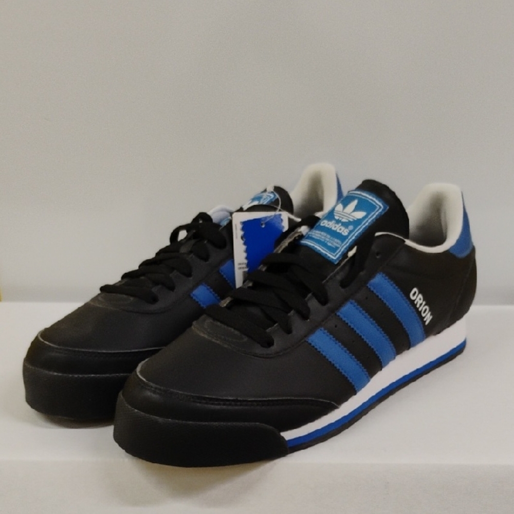 Adidas Orion Black With Blue
